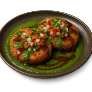 ALOO KI TIKKI CHAT 1