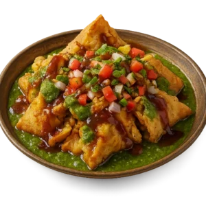 SAMOSA TIKKI CHAT 1