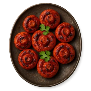 TANDOORI MUSHROOMS 1