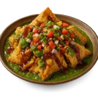 SAMOSA TIKKI CHAT 1